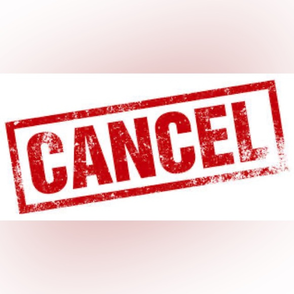 No cancellations policy